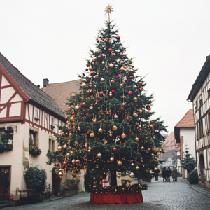 Weihnachtsbaum by Midjourney prompted by Walther